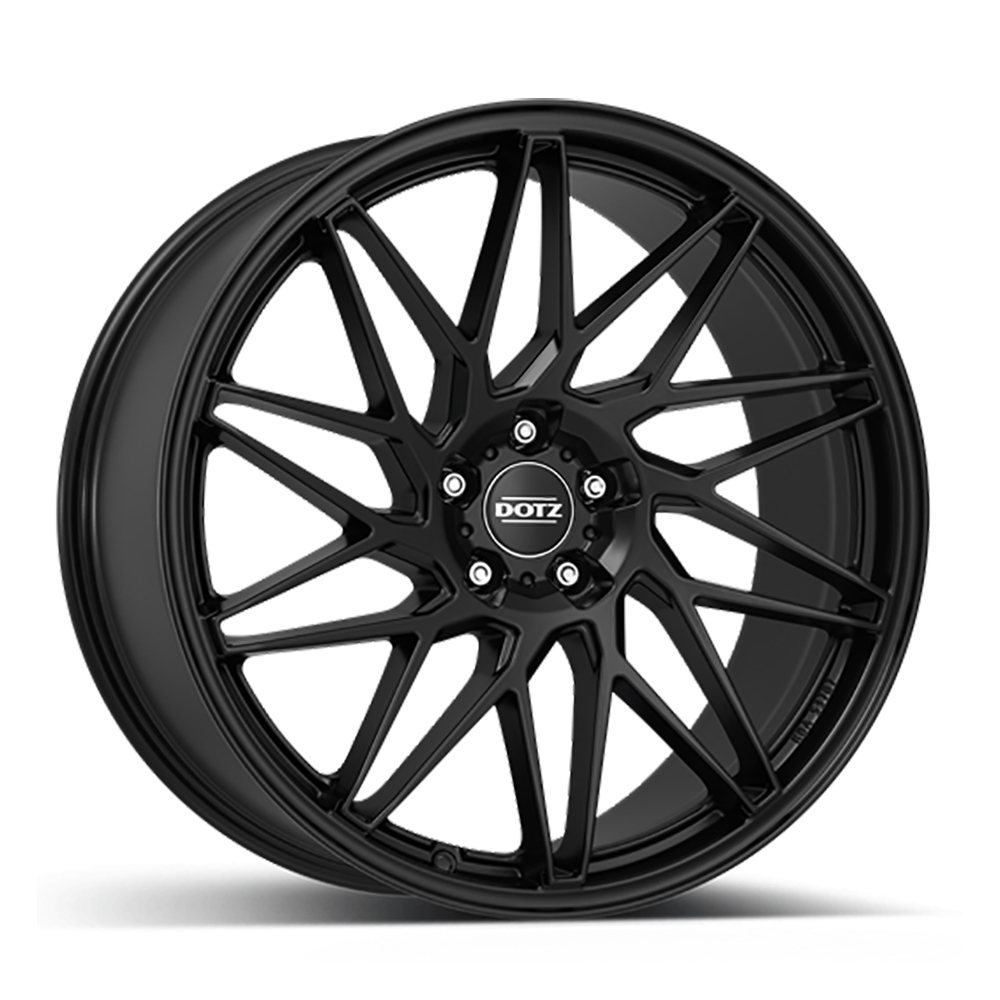 Cerchi in lega DOTZ modello TANAKA BLACK finitura BLACK MATT dimensione 9x20