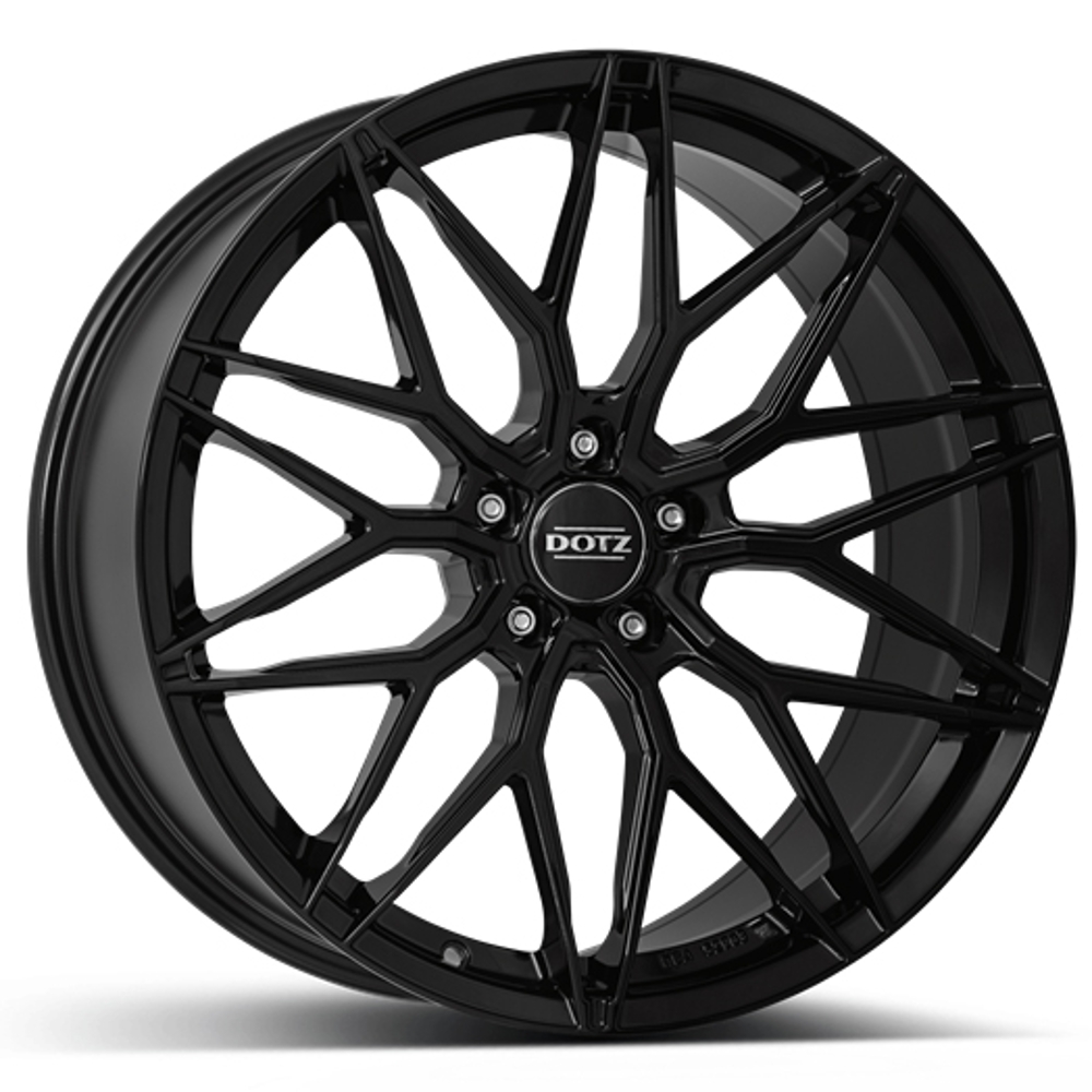 Cerchi in lega DOTZ modello SUZUKA BLACK finitura BLACK dimensione 8x18