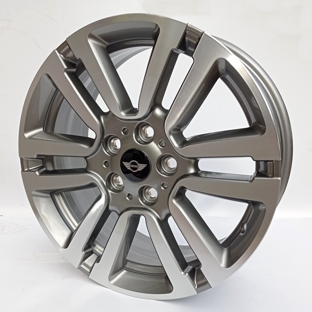 Cerchi in lega MINI modello F497 finitura ANTRACITE LUCIDO DIAMANTATO dimensioni 7x17